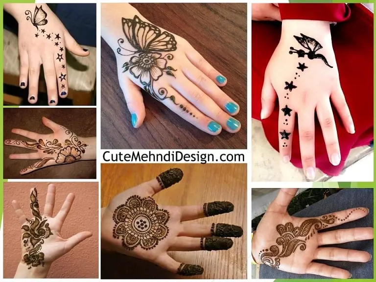 Mehndi Designs for Kids, Simple | Mehndi Design Easy and Beautiful for Kids