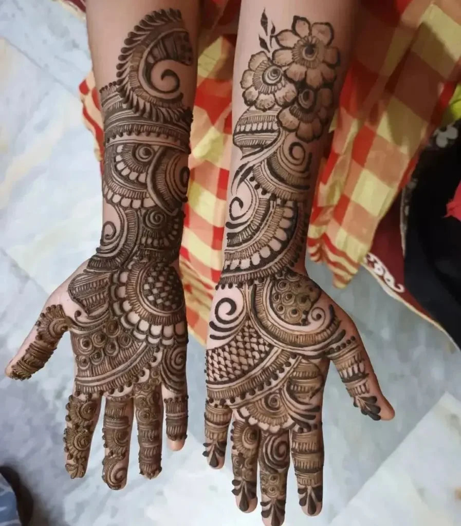 Mehndi design easy and beautiful images