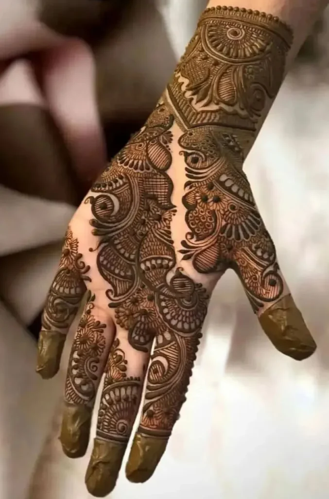 Beautiful Mehndi design full hand