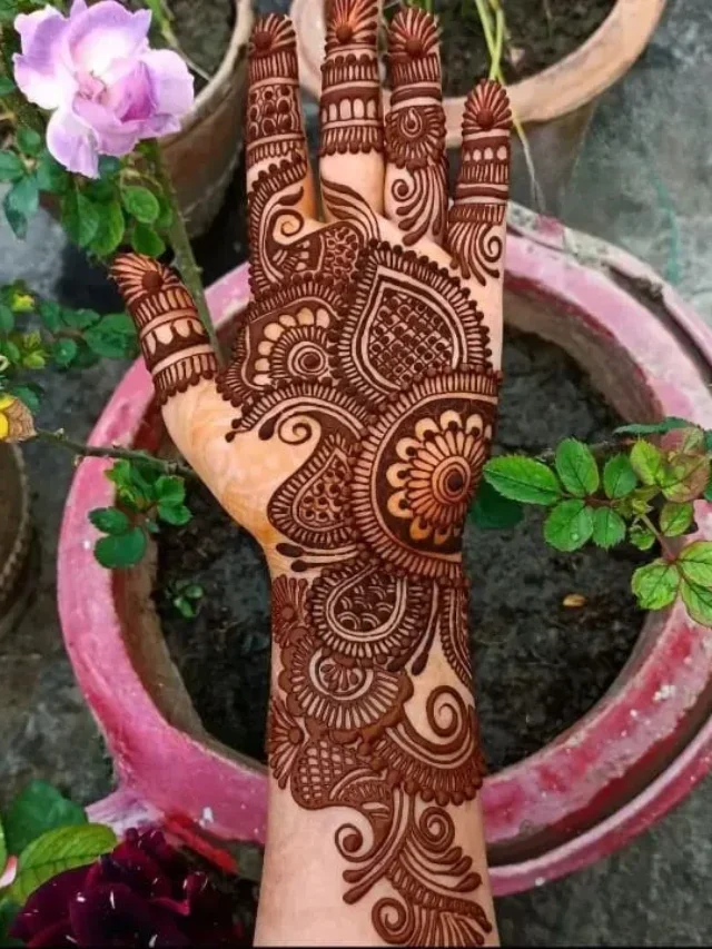 Mehndi Design for Full Hand Front side | Best Mehndi Design