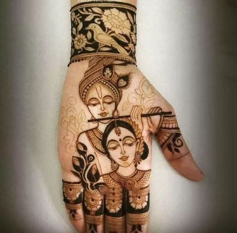 Bridal Dulhan Mehndi Design for hand