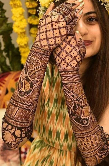 Bridal Dulhan Mehndi Design for hand