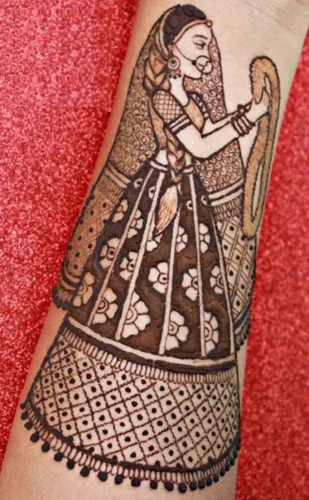 Full Hand Dulhan Mehndi Design