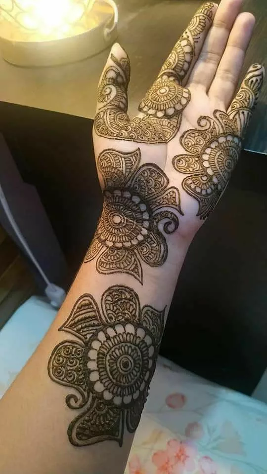 Full Hand Dulhan Mehndi Design