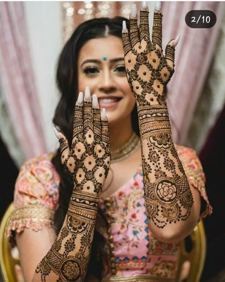 Bridal Dulhan Mehndi Design 2025