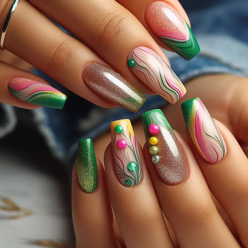 Textured Nails Design | Nails Design 2024 | Nail Art Designs