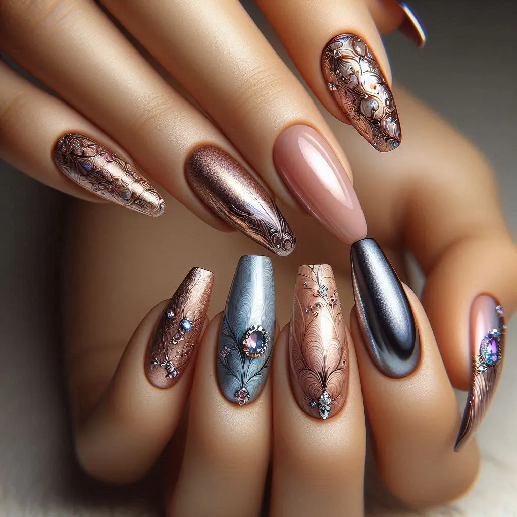 textured nails design15 | Nails Design
